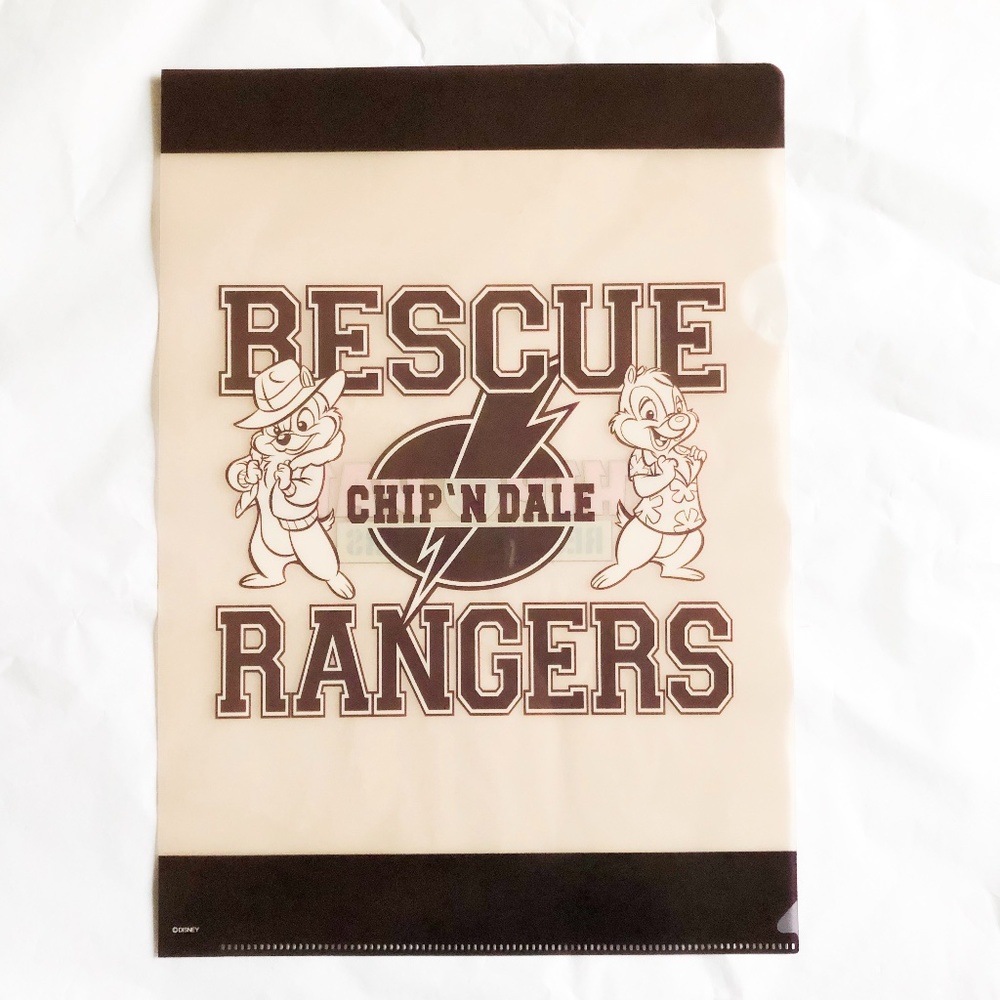 Disney Rescue Rangers Chip N Dale Clear Folder